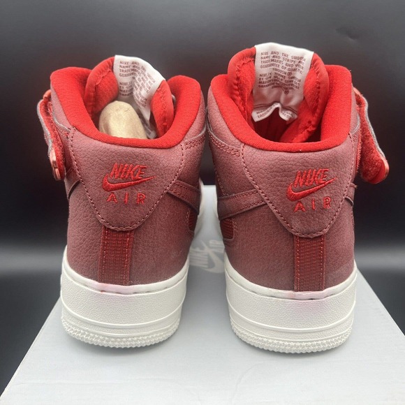 Nike Air Force 1 Level 8 Mid LV8 Sneakers 820342-600 Youth Shoe Sizes 5.5Y - 6Y - Picture 4 of 8